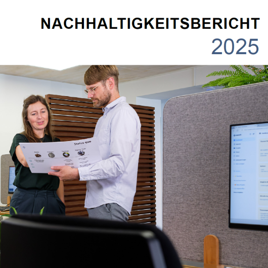 Nachhaltigkeitsbericht 2025 Sustaineration Cover